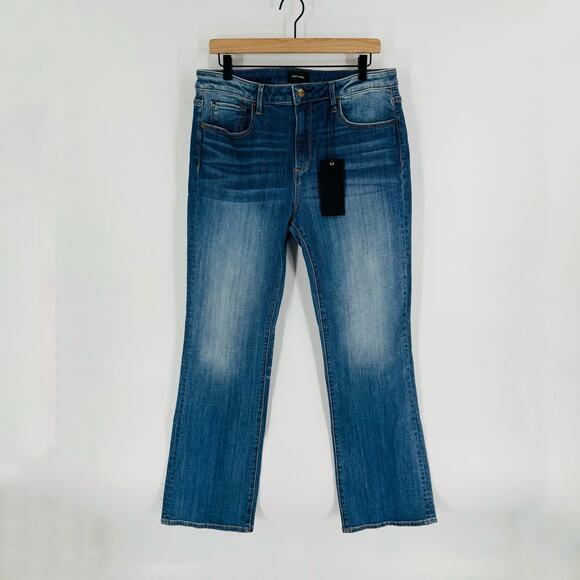Driftwood Kelly Bootcut Jeans NWT Women’s W32 L31 Blue Medium Wash - Picture 1 of 8